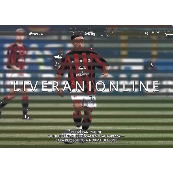 MILANO 14/01/04 COPPA ITALIA TIM 2003/04 MILAN-LAZIO nella foto brocchi cristian* ph gigi arcaini/ag.aldo liverani