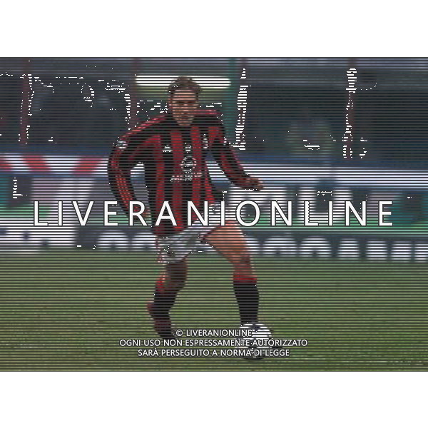 MILANO 14/01/04 COPPA ITALIA TIM 2003/04 MILAN-LAZIO nella foto ambrosini massimo* ph gigi arcaini/ag.aldo liverani