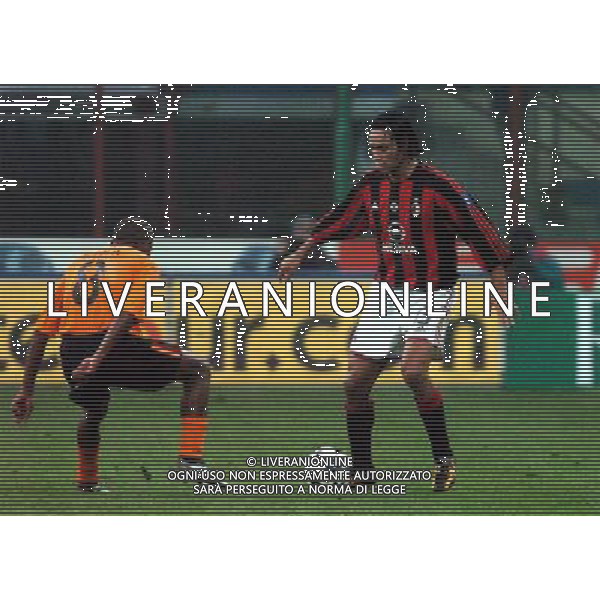 MILANO 14/01/04 COPPA ITALIA TIM 2003/04 MILAN-LAZIO nella foto nesta alessandro* ph gigi arcaini/ag.aldo liverani