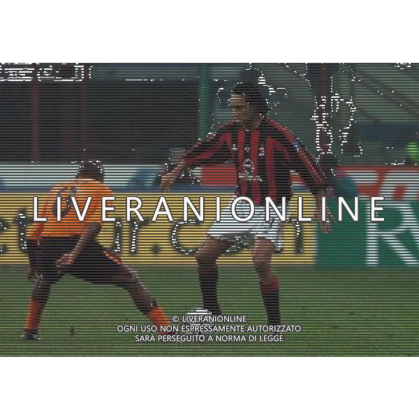 MILANO 14/01/04 COPPA ITALIA TIM 2003/04 MILAN-LAZIO nella foto nesta alessandro* ph gigi arcaini/ag.aldo liverani
