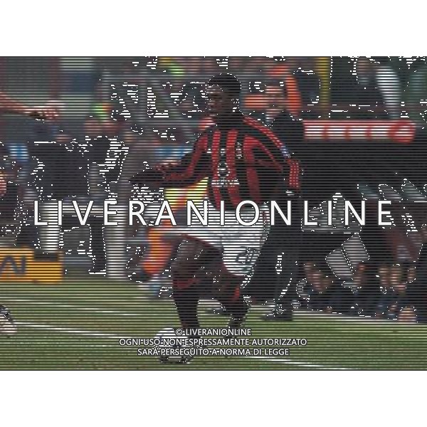 MILANO 14/01/04 COPPA ITALIA TIM 2003/04 MILAN-LAZIO nella foto seedorf clarence* ph gigi arcaini/ag.aldo liverani