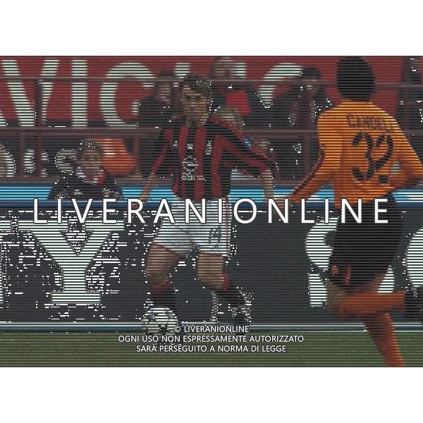 MILANO 14/01/04 COPPA ITALIA TIM 2003/04 MILAN-LAZIO nella foto simic dario* ph gigi arcaini/ag.aldo liverani
