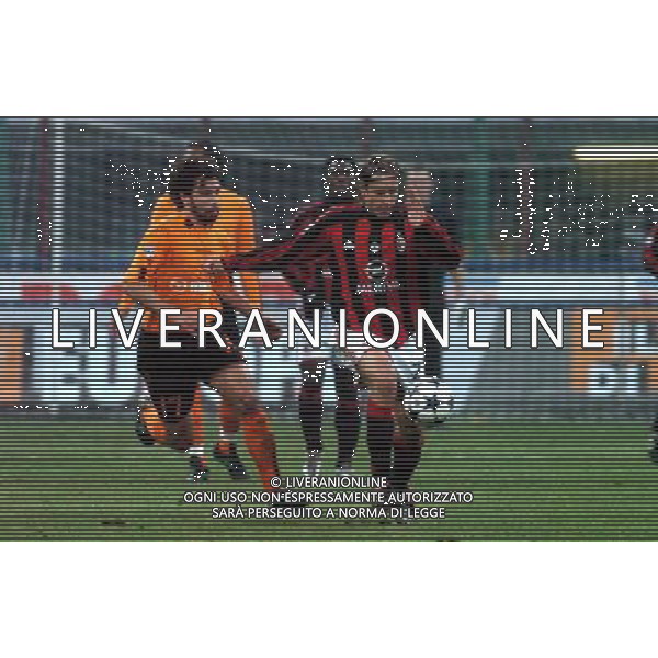 MILANO 14/01/04 COPPA ITALIA TIM 2003/04 MILAN-LAZIO nella foto tommasi damiano con ambrosini massimo* ph gigi arcaini/ag.aldo liverani