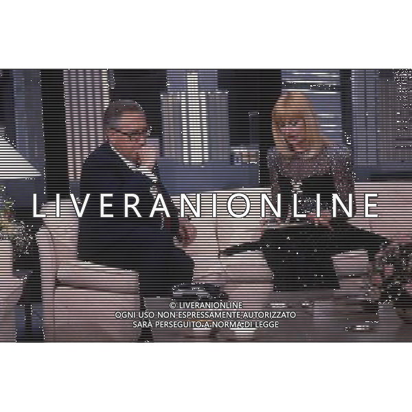 ARCHIVIO GIOVANNI LIVERANI NELLA FOTO HENRY KISSINGER-RAFFAELLA CARRA\' AG ALDO LIVERANI