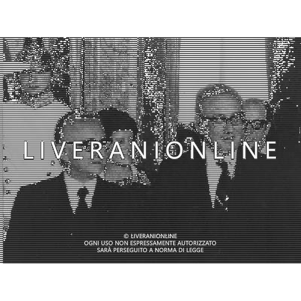 ARCHIVIO GIOVANNI LIVERANI NELLA FOTO HENRY KISSINGER CON GIOVANNI LEONE AG ALDO LIVERANI