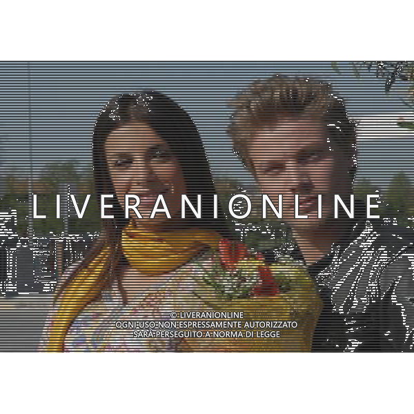FILM\'FRATELLI BANDIERA\'2010 NELLA FOTO Elisabetta Canalis, Davide Silvestri AG ALDO LIVERANI