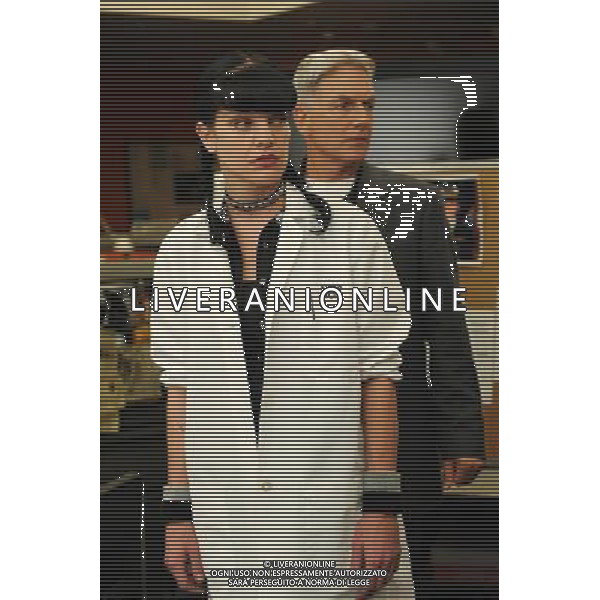 TELEFILM\'NCSI\' SETTIMA SERIE 2010 NELLA FOTO Pauley Perrette, Mark Harmon AG ALDO LIVERANI