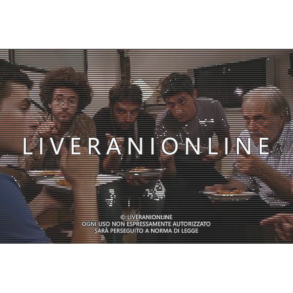 FILM\'TUTTI PAZZI PER AMOREZ 2\' 2010 NELLA FOTO Marco Brenno, Alessio Boni, Neri MArcorè, Emilio Solfrizzi, Luigi Diberti ìAG ALDO LIVERANI