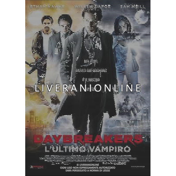 FILM\'Daybreakers - L\'ultimo vampiro\'2010 NELLA FOTO Locandina AG ALDO LIVERANI