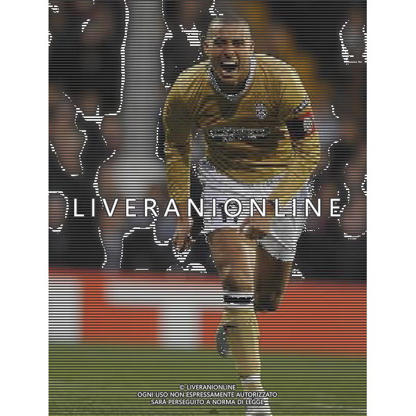 UEFA Europa League 2009/2010 Ottavi di Finale Ritorno Londra - 18.03.2010 Fulham-Juventus Nella Foto ESULTANZA DOPO IL GOL DI DAVID TREZEGUET DEL 0-1 /Ph.Vitez-Ag. Aldo Liverani