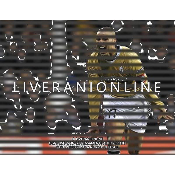 UEFA Europa League 2009/2010 Ottavi di Finale Ritorno Londra - 18.03.2010 Fulham-Juventus Nella Foto ESULTANZA DOPO IL GOL DI DAVID TREZEGUET DEL 0-1 /Ph.Vitez-Ag. Aldo Liverani