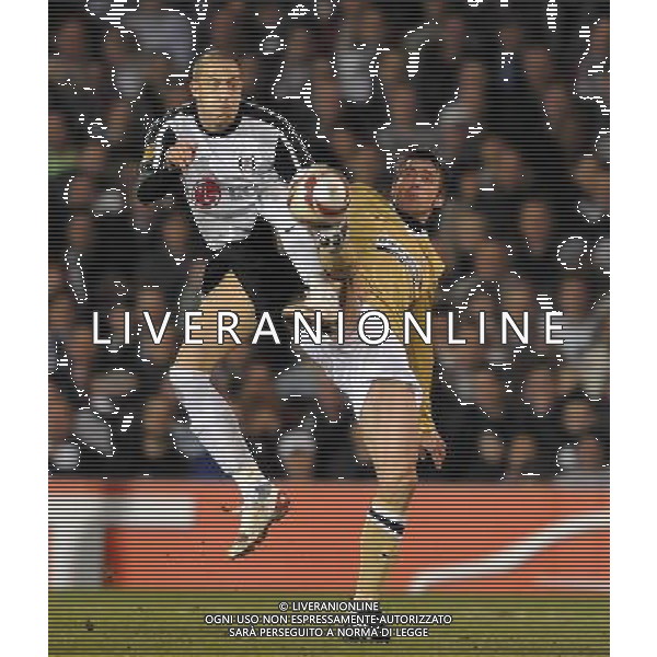 UEFA Europa League 2009/2010 Ottavi di Finale Ritorno Londra - 18.03.2010 Fulham-Juventus Nella Foto:ZAMORA-GRYGERA /Ph.Vitez-Ag. Aldo Liverani