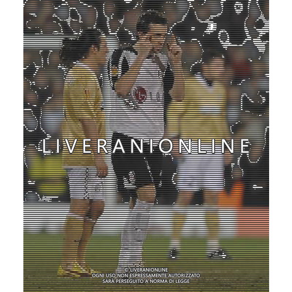 UEFA Europa League 2009/2010 Ottavi di Finale Ritorno Londra - 18.03.2010 Fulham-Juventus Nella Foto:CONCENTRAZIONE DAVIES DOPO IL TERZO GOL /Ph.Vitez-Ag. Aldo Liverani