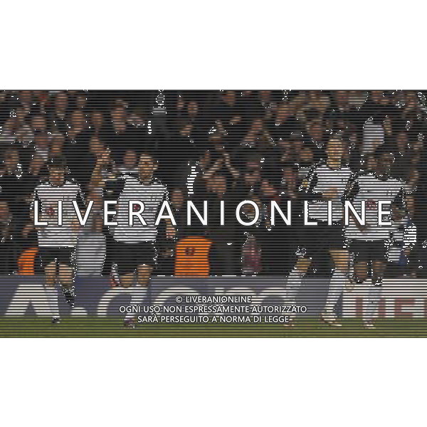 UEFA Europa League 2009/2010 Ottavi di Finale Ritorno Londra - 18.03.2010 Fulham-Juventus Nella Foto:DEMPSEY ESULTANZA DOPO IL GOL /Ph.Vitez-Ag. Aldo Liverani
