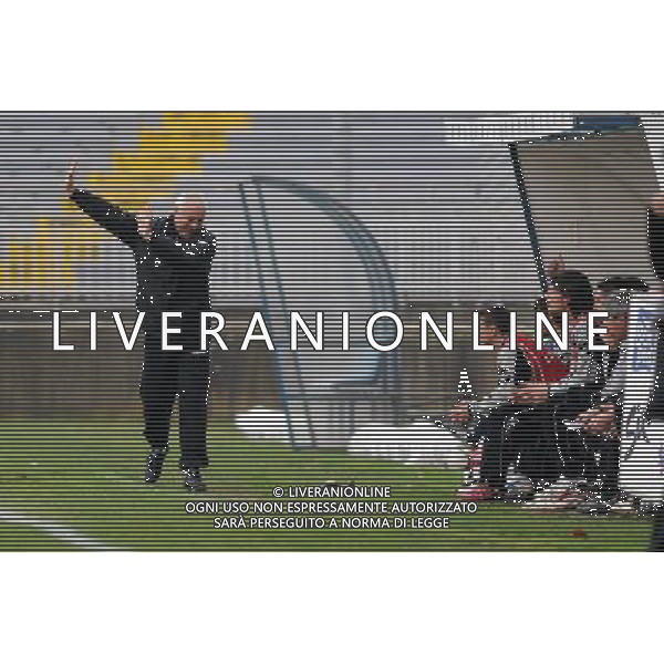 Campionato Lega PRO 1° Divisione Novara 21-03-2010 Novara - Viareggio nella foto: Rossi guida il Viareggio dalla panchina foto Garavaglia - ag. Aldo Liverani sas