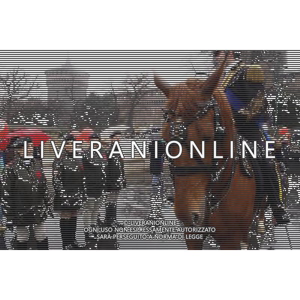 VEDUTE DELLA CITTA\' DI MILANO nella foto: esercito a cavallo in Piazza Castello © ANTONIO SORANO - AG. ALDO LIVERANI SAS