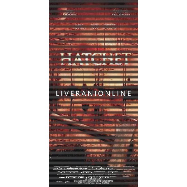 FILM\'Hatchet\' 2010 NELLA FOTO Locandina AG ALDO LIVERANI
