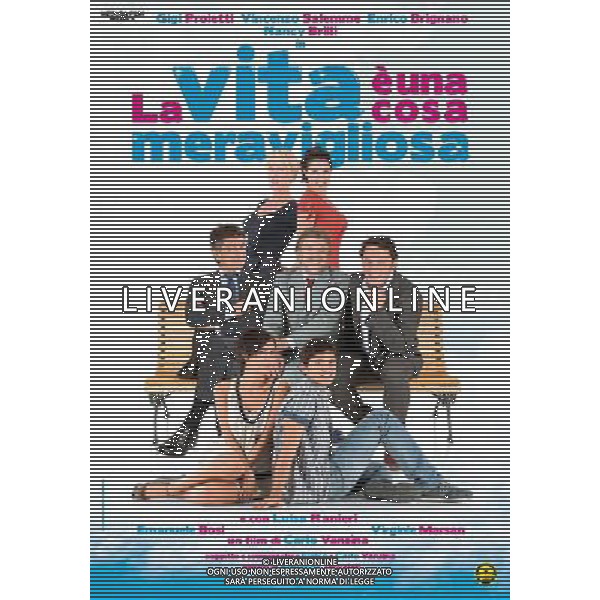 FILM\'La vita e\' una cosa meravigliosa\'2010 NELLA FOTO Locandina AG ALDO LIVERANI