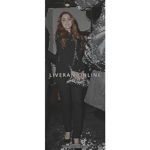 Los Angeles - Chanel And Charles Finch Pre-Oscar Party Celebrating Fashion And Film, held at Madeo. Pictured: Lily Collins © Jeffrey Schmitt/PLANET PHOTOS - Ag. Aldo Liverani sas ITALY ONLY 