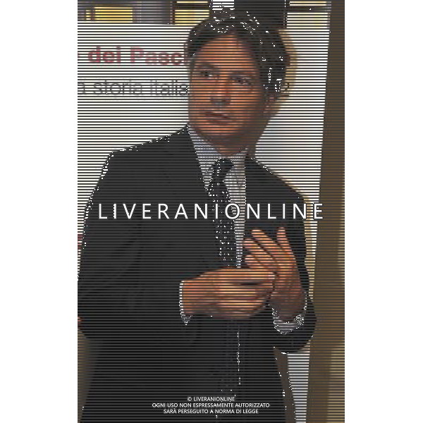 MILANO 26/3/2010 PALAZZO MEZZANOTTE P.zza AFFARI, 6 GRUPPO MONTE PASCHI SIENA RISULTATI 2009 NELLA FOTO GIUSEPPE MUSSARI PRESIDENTE GRUPPO MONTE PASCHI SIENA FOTO ROMANO/AG ALDO LIVERANI