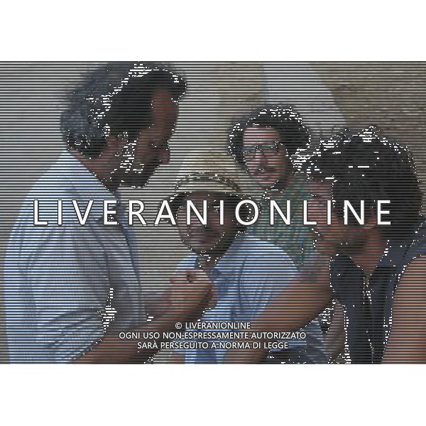 FILM\'BASILICATA COAST TO COAST\' 2010 NELLA FOTO Rocco Papaleo, Paolo Briguglia, Alessandro Gassman, Max Gazze\' AG ALDO LIVERANI