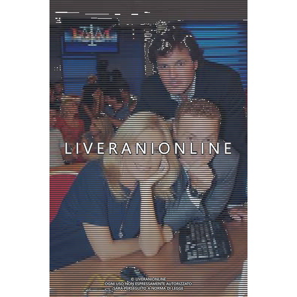 TRASMISSIONE TELEVISIVA\'FORUM\' NELLA FOTO Rita Dalla Chiesa, Fabrizio Bracconeri, Marco Senise AG ALDO LIVERANI