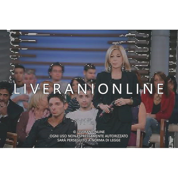 TRASMISSIONE TELEVISIVA\'FORUM\' NELLA FOTO RITA DALLA CHIESA AG ALDO LIVERANI