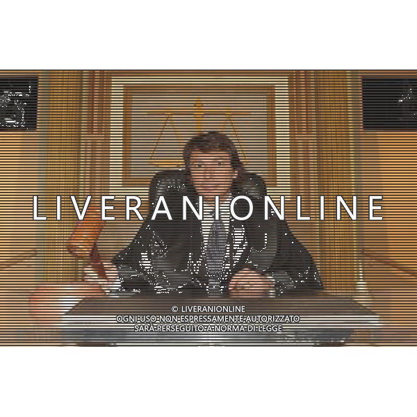 TRASMISSIONE TELEVISIVA\'FORUM\' NELLA FOTO Avvocato Stefano Marzano AG ALDO LIVERANI