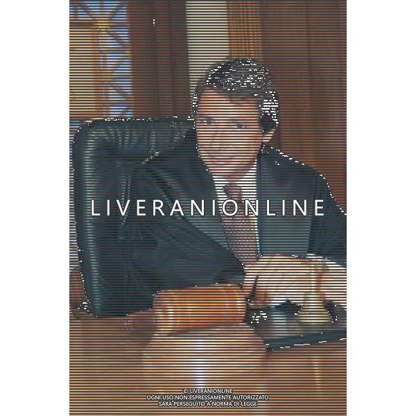 TRASMISSIONE TELEVISIVA\'FORUM\' NELLA FOTO Avvocato Stefano Marzano AG ALDO LIVERANI