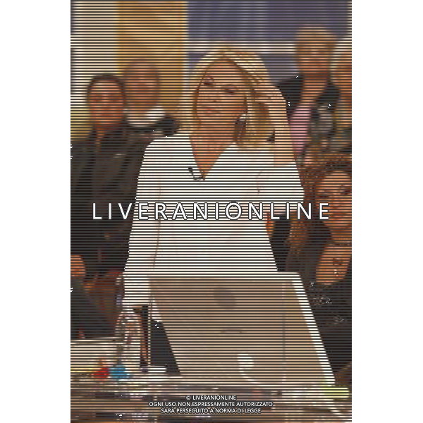 TRASMISSIONE TELEVISIVA\'FORUM\' NELLA FOTO RITA DALLA CHIESA AG ALDO LIVERANI