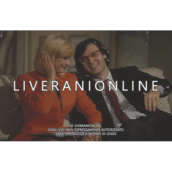 TRASMISSIONE TELEVISIVA\'WEEKEND CON RAFFAELLA\' NELLA FOTO RAFFAELLA CARRA -VITTORIO SGARBI AG ALDO LIVERANI