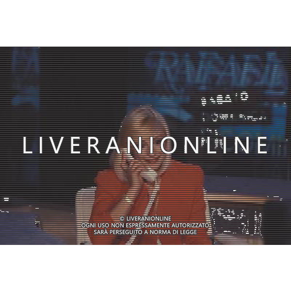 TRASMISSIONE TELEVISIVA\'WEEKEND CON RAFFAELLA\' NELLA FOTO RAFFAELLA CARRA AG ALDO LIVERANI