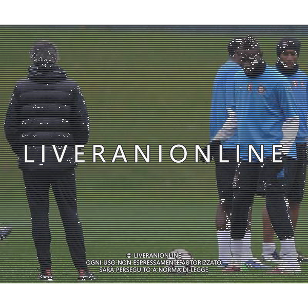 Champions League 2009/2010 Quarti di Finale Andata Milano - 30.03.2010 Allenamento e Conferenza Stampa Nella Foto:MOURINHO JOSE\'-BALOTELLI MARIO /Ph.Vitez-Ag. Aldo Liverani