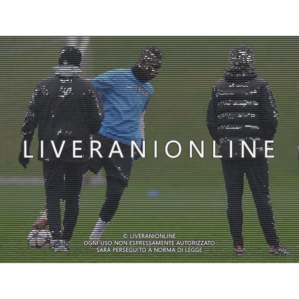 Champions League 2009/2010 Quarti di Finale Andata Milano - 30.03.2010 Allenamento e Conferenza Stampa Nella Foto:MOURINHO JOSE\'-BALOTELLI MARIO /Ph.Vitez-Ag. Aldo Liverani