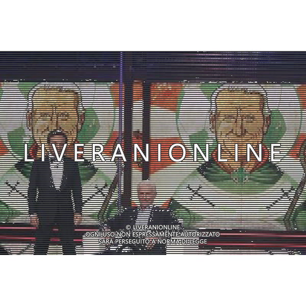 TRASMISSIONE TV: \' CHIAMBRETTI NIGHT\' nella foto: Giovanni TRAPATTONI - Piero CHIAMBRETTI foto Antonio Sorano - Ag. Aldo Liverani sas