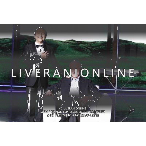 TRASMISSIONE TV: \' CHIAMBRETTI NIGHT\' nella foto: Giovanni TRAPATTONI - Piero CHIAMBRETTI foto Antonio Sorano - Ag. Aldo Liverani sas