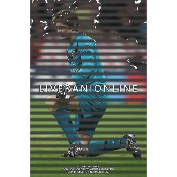 CHAMPIONS LEAUGUE BAYERN MONACO MANCHESTER UNITED QUARTI DI FINALE CALCIO Fussball, 30.03.2010, International, UEFA Champions League, Saison 2009/2010, 1/4-Finale, Hinspiel FC Bayern MŸnchen - Manchester United, 2 : 1 nella foto Edwin van der Sar ph.firo/AG ALDO LIVERANI SAS - only italy