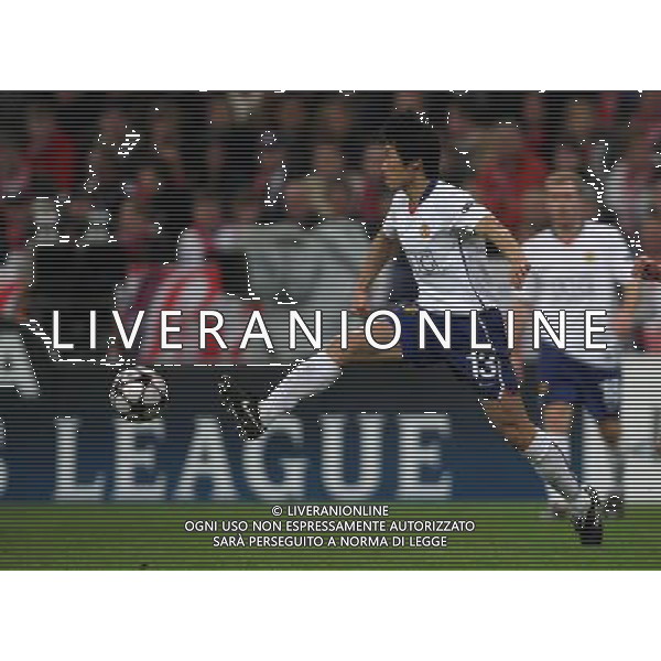 CHAMPIONS LEAUGUE BAYERN MONACO MANCHESTER UNITED QUARTI DI FINALE CALCIO Fussball, 30.03.2010, International, UEFA Champions League, Saison 2009/2010, 1/4-Finale, Hinspiel FC Bayern MŸnchen - Manchester United, 2 : 1 nella foto Ji-Sung Park ph.firo/AG ALDO LIVERANI SAS - only italy