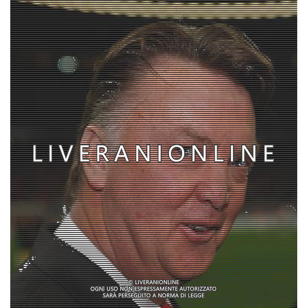 CHAMPIONS LEAUGUE BAYERN MONACO MANCHESTER UNITED QUARTI DI FINALE CALCIO Fussball, 30.03.2010, International, UEFA Champions League, Saison 2009/2010, 1/4-Finale, Hinspiel FC Bayern MŸnchen - Manchester United, 2 : 1 nella foto Louis van Gaal ph.firo/AG ALDO LIVERANI SAS - only italy