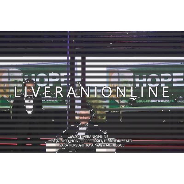 TRASMISSIONE TV: \' CHIAMBRETTI NIGHT\' nella foto: Giovanni TRAPATTONI - Piero CHIAMBRETTI © Antonio Sorano - Ag. Aldo Liverani sas