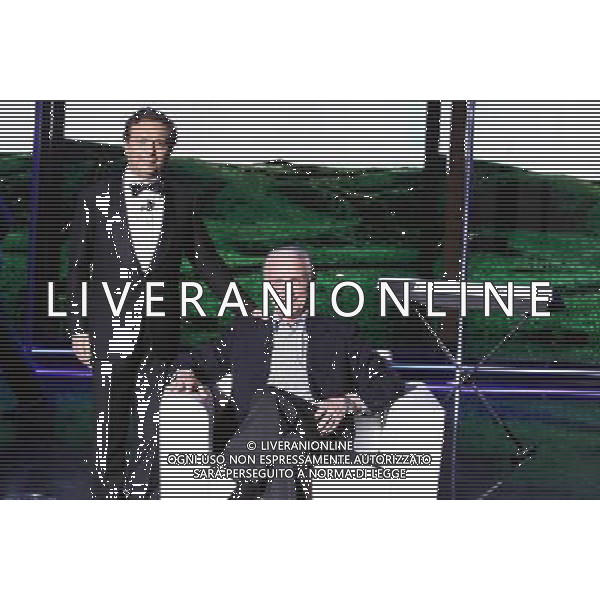 TRASMISSIONE TV: \' CHIAMBRETTI NIGHT\' nella foto: Giovanni TRAPATTONI - Piero CHIAMBRETTI © Antonio Sorano - Ag. Aldo Liverani sas