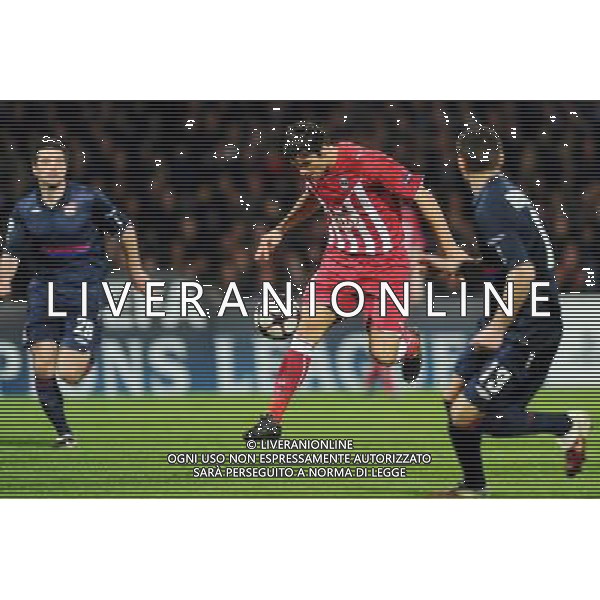 30/03/2010 1/4 finale Champions League LIONE BORDEAUX CALCIO SPORT NELLA FOTO Yoann GOURCUFF PH.ICON/AG ALDO LIVERANI SAS italy only 
