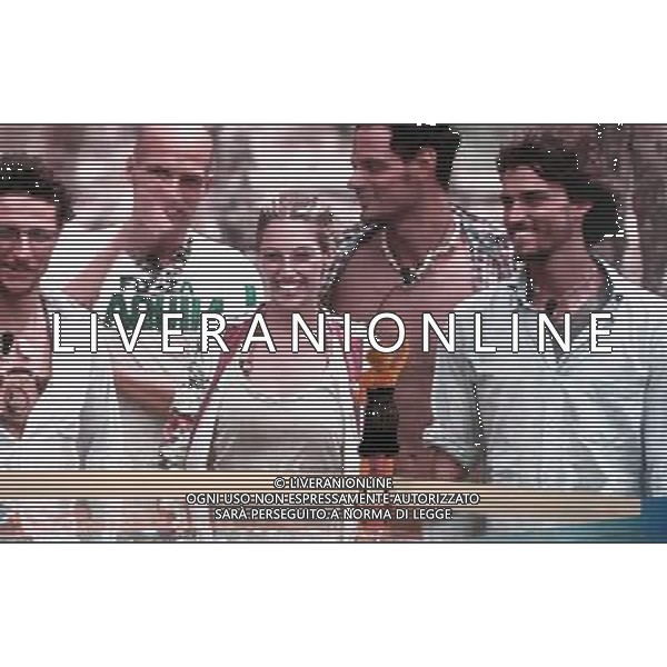 TRASMISSIONE TV: \' L\'ISOLA DEI FAMOSI\' - 7ma EDIZIONE nella foto: Guenda GORIA - Federico MASTROSTEFANO - Denis DALLAN - Dario NANNI © Antonio Sorano - Ag. Aldo Liverani sas