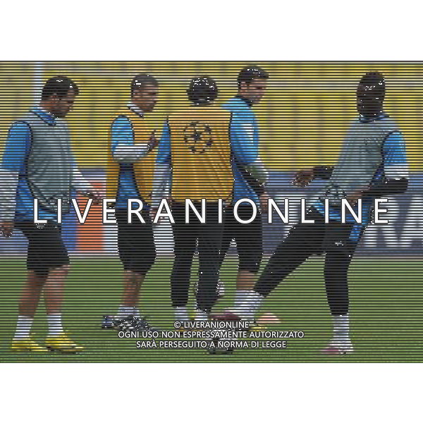 Champions League 2009/2010 Quarti di Finale Ritorno Mosca - 05.04.2010 Allenamento e Conferenza Stampa Nella Foto:BALOTELLI MARIO /Ph.Vitez-Ag. Aldo Liverani