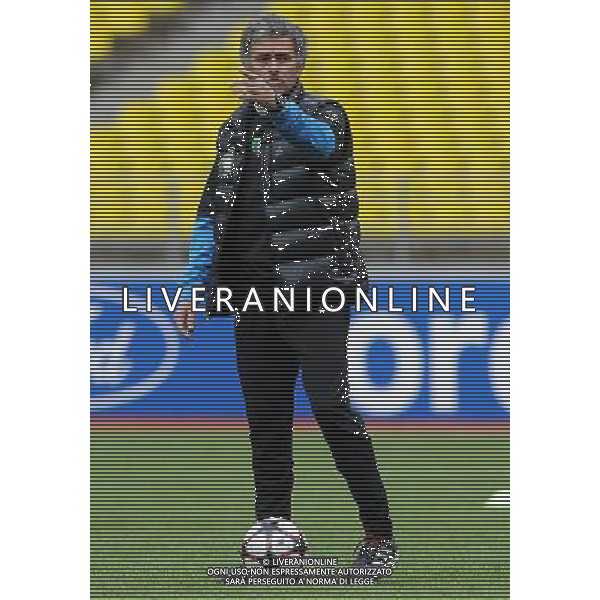 Champions League 2009/2010 Quarti di Finale Ritorno Mosca - 05.04.2010 Allenamento e Conferenza Stampa Nella Foto:MOURINHO JOSE /Ph.Vitez-Ag. Aldo Liverani