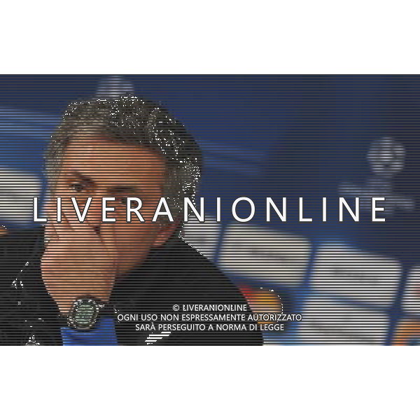 Champions League 2009/2010 Quarti di Finale Ritorno Mosca - 05.04.2010 Allenamento e Conferenza Stampa Nella Foto:MOURINHO JOSE\' /Ph.Vitez-Ag. Aldo Liverani
