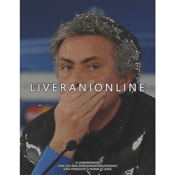 Champions League 2009/2010 Quarti di Finale Ritorno Mosca - 05.04.2010 Allenamento e Conferenza Stampa Nella Foto:MOURINHO JOSE\' /Ph.Vitez-Ag. Aldo Liverani