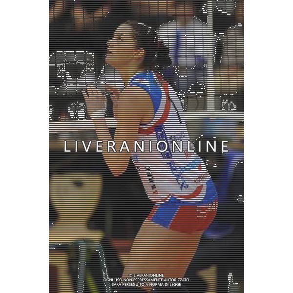Final Four CEV Indesit Champions League Pallavolo Femminile Cannes (FRA) 4-04-2010 Foppapedretti Bergamo (ITA) - FenerbahceAcibadem Istanbul (TUR) finale per il 1° posto nella foto: Serena Ortolani (Foppapedretti Bergamo) foto Garavaglia - ag. Aldo Liverani sas