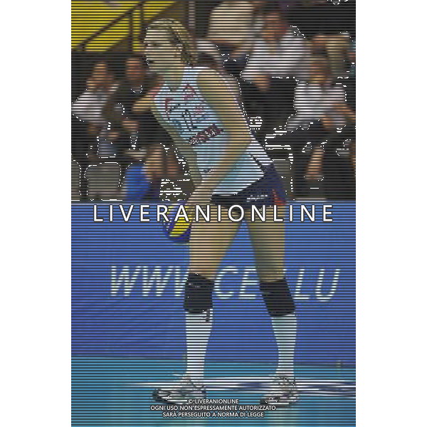 Final Four CEV Indesit Champions League Pallavolo Femminile Cannes (FRA) 4-04-2010 Asytel Novara - RC Cannes finale per il 3°/4° posto nella foto: Manon Flier (Asystel Novara) foto Garavaglia - ag. Aldo Liverani sas
