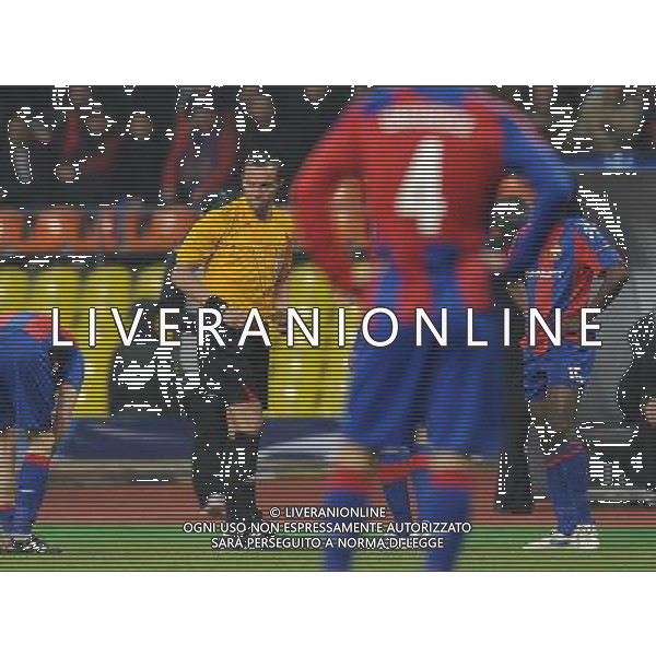 Champions League 2009/2010 Quarti di Finale Ritorno Mosca - 06.04.2010 CSKA Mosca-Inter Nella Foto:CARTELLINO ROSSO PER ODIAH - ESPULSIONE /Ph.Vitez-Ag. Aldo Liverani